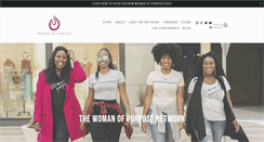 Desktop Screenshot of iamwomanofpurpose.com